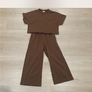 Zara Brown Casual Top